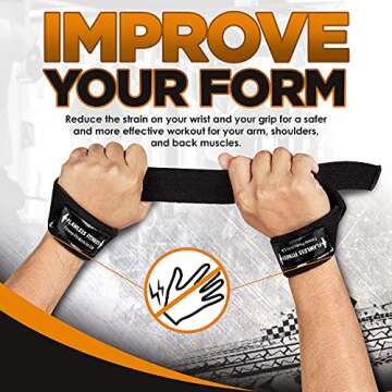 Durable Weight Lifting Straps for Men and Women - Flawless Fitness