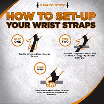 Durable Weight Lifting Straps for Men and Women - Flawless Fitness