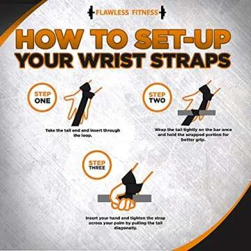 Durable Weight Lifting Straps for Men and Women - Flawless Fitness