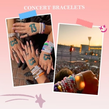 Velavior Friendship Bracelet Kit with 28 Colors of Clay Beads