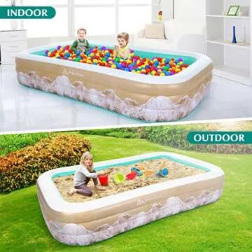 Brace Master Inflatable Pool for Family Fun Outdoors