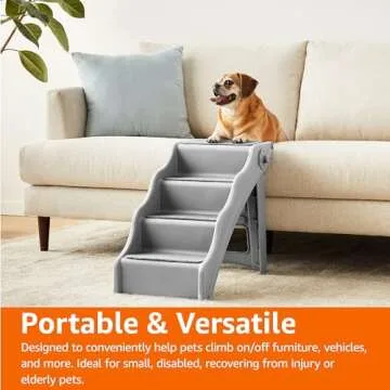 Foldable Non-Slip Dog and Cat Steps - Easy Access