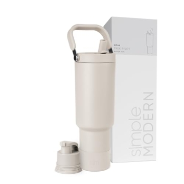Simple Modern Trek Pivot 40oz Tumbler - Insulated Stainless Steel with Flip Straw & Chug Lids