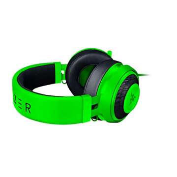 Razer Kraken Pro V2 Analog Gaming Headset with Retractable Microphone for PC, Xbox One and PlayStation 4, Green