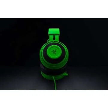 Razer Kraken Pro V2 Analog Gaming Headset with Retractable Microphone for PC, Xbox One and PlayStation 4, Green
