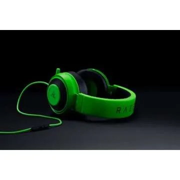 Razer Kraken Pro V2 Analog Gaming Headset with Retractable Microphone for PC, Xbox One and PlayStation 4, Green