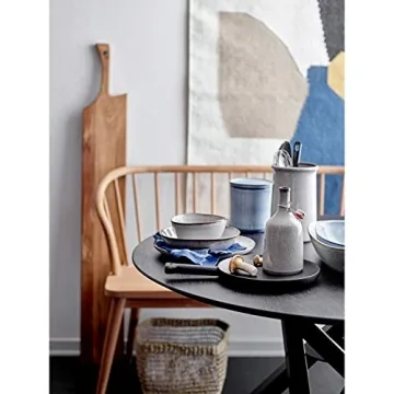 Stylish Bloomingville Black Acacia Cutting Board 14-3/4"