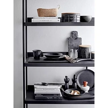 Stylish Bloomingville Black Acacia Cutting Board 14-3/4"