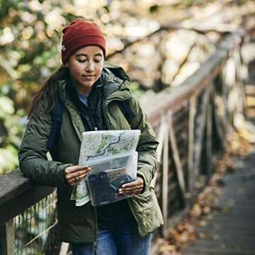 Stasher Stsb03 Silicone Bag, Half Gallon/Large, Transparent/Green