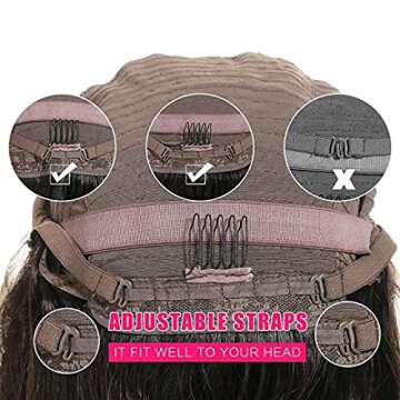 MIMORE Short Bob Wig - Natural Look, Versatile Style