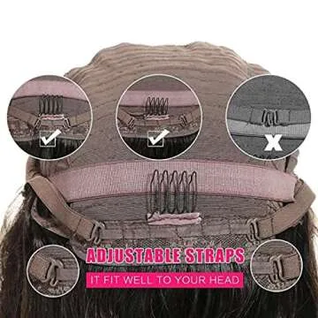 MIMORE Short Bob Wig - Natural Look, Versatile Style