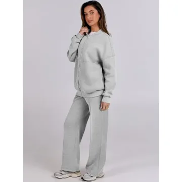 Stylish ANRABESS Women’s Oversized Lounge Set for Winter
