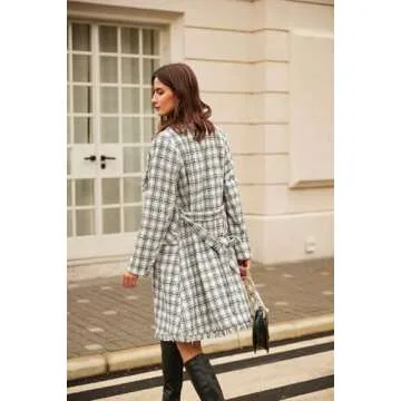 Grace Karin Women's Double Breasted Pea Coat for 2024