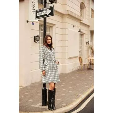 Grace Karin Women's Double Breasted Pea Coat for 2024