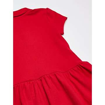 The Children's Place Baby Girls and Toddler Short Sleeve Pique Polo Dress