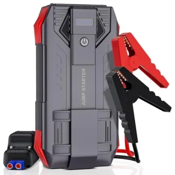 Car Battery Jump Starter, 4000A Peak Jump Starter Battery Pack for Up to 10L Gas and 8L Diesel Engin...