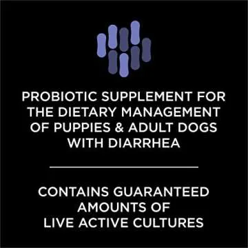 Purina Pro Plan Veterinary Supplements FortiFlora Chewable Dog Probiotic Supplement Tablets - 45 ct. Canister