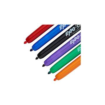 EXPO Click Dry Erase Markers - Assorted Fine Tip Set