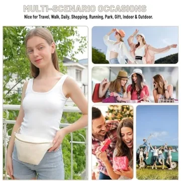 YogoRun Small Fanny Pack Stylish Mini Belt Bag for Women