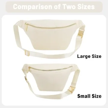 YogoRun Small Fanny Pack Stylish Mini Belt Bag for Women