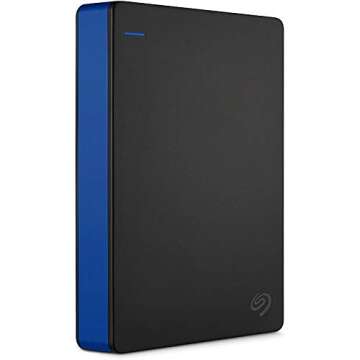 Seagate Game Drive for PS4 4TB Portable External Hard Drive