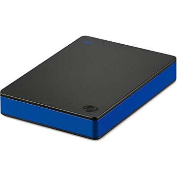 Seagate Game Drive for PS4 4TB Portable External Hard Drive