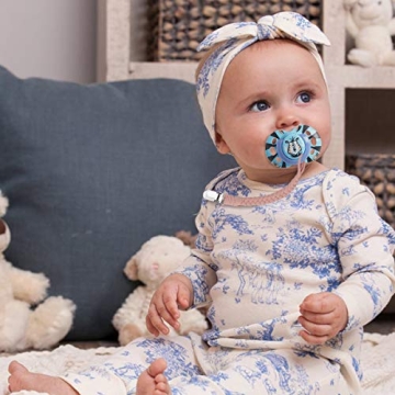 Stylish Pacifier Clip Set for Boys and Girls - 6 Pack