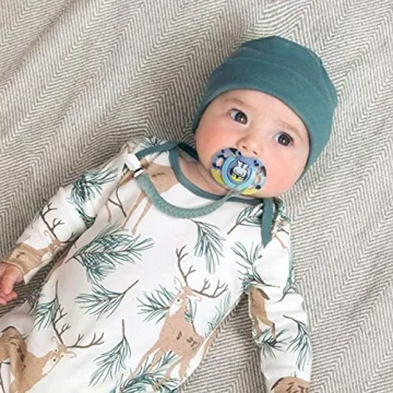 Stylish Pacifier Clip Set for Boys and Girls - 6 Pack