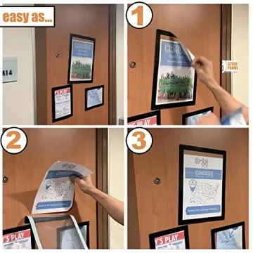 Non-Magnetic Cruise Door Decorations Sticky Frames Set