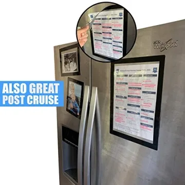 Non-Magnetic Cruise Door Decorations Sticky Frames Set