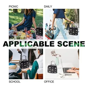 Cute Insulated Lunch Bag - Reusable & Leakproof