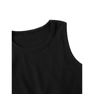 Stylish Verdusa Asymmetrical Hem Crop Tank Top for Summer