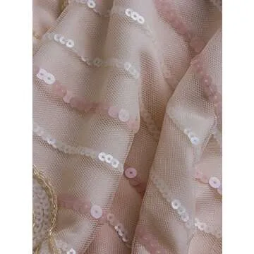 Vijiv Women's 1920s Elegant Beaded Dress