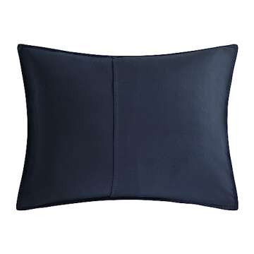 Nautica - Queen Quilt, Cotton Reversible Bedding, Home Decor for All Seasons (Adelson Blue, Queen)