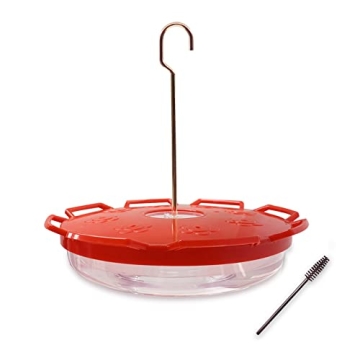 BIRD WISH Hummingbird Feeder with 8 Ports for Outdoors