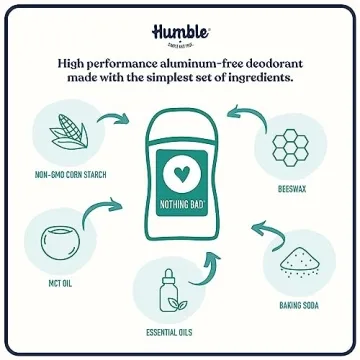 Humble Brands Aluminum-Free Deodorant with Natural Ingredients