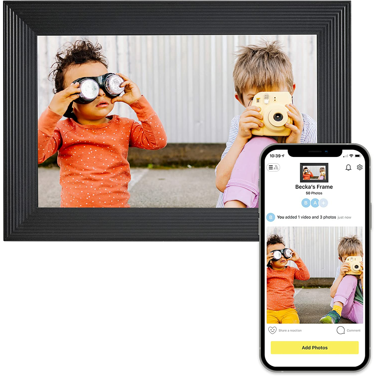 Aura Carver Digital Frame - Best WiFi Picture Frame