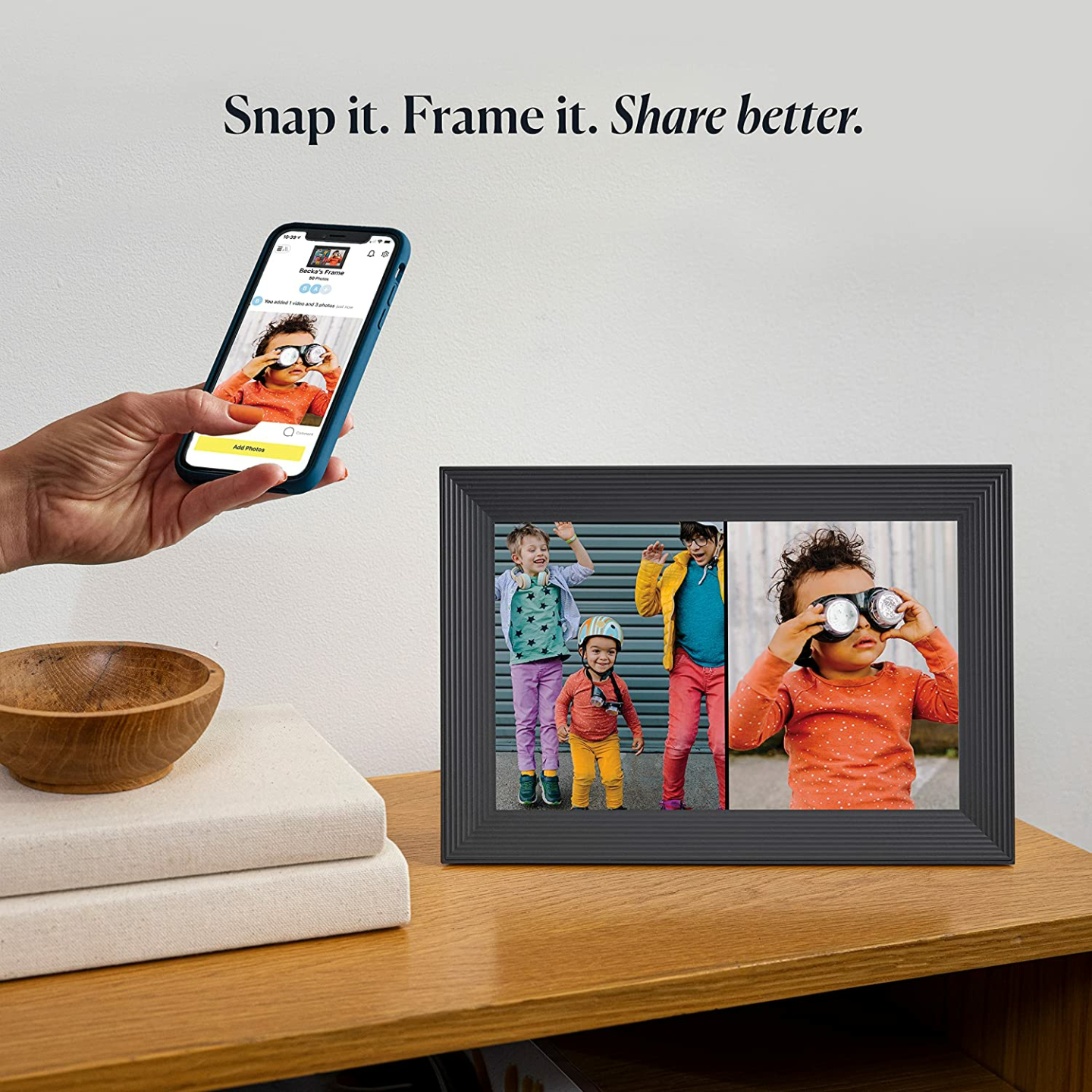 Aura Carver Digital Frame - Best WiFi Picture Frame
