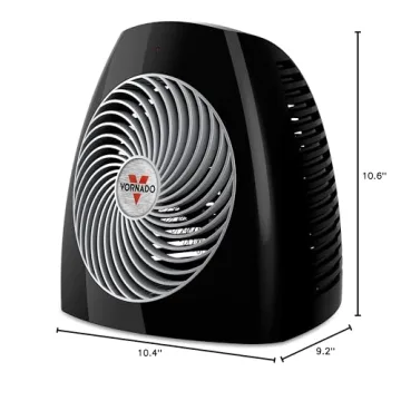 Vornado MVH Space Heater with Adjustable Thermostat for Indoor Use