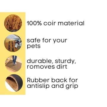 Plant mom Gift for Gardener Woman - Plant Lady Gifts - Mom Gifts - Housewarming - Friend Birthday Gift - Plant Gifts for Women - Plant Door mat - Plant mom Gifts - Door mat