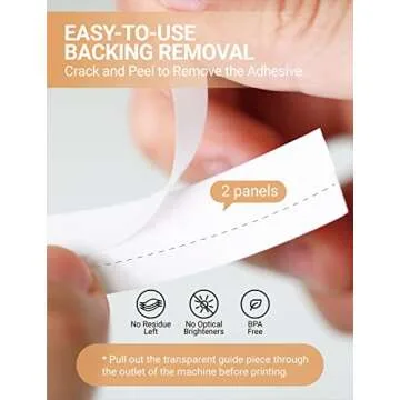 MakeID L1 E1 Q1 Label Maker Tape Adapted Label Print Paper Refills Standard Laminated Office Labeling Tape Replacement 0.63 inch x 13' (16mm x 4m) Work with Model E1 L1 Q1