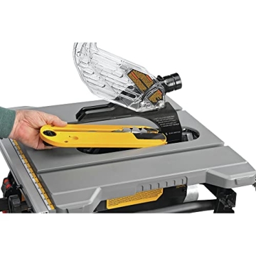 DEWALT 8-1/4 Inch Portable Table Saw DWE7485WS with Stand