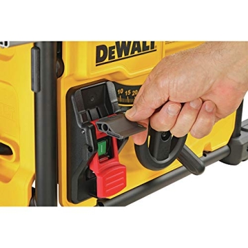 DEWALT 8-1/4 Inch Portable Table Saw DWE7485WS with Stand