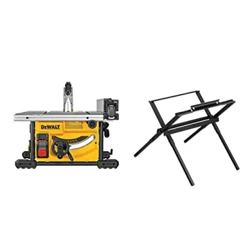 DEWALT 8-1/4 Inch Portable Table Saw DWE7485WS with Stand