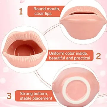 Elegant Ceramic Lipstick Organizer Tray for Beauty Lovers