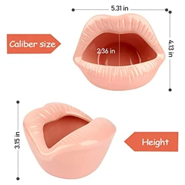 Elegant Ceramic Lipstick Organizer Tray for Beauty Lovers