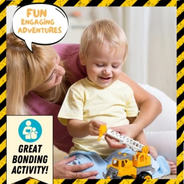 Construction Trucks Take Apart Toys for Kids 3-5