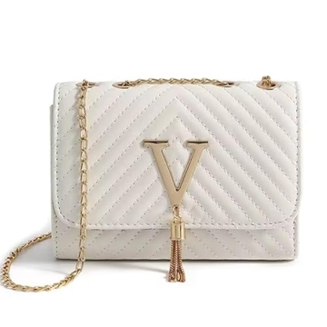 Stylish Generic V-Symbol Shoulder Bag for Women