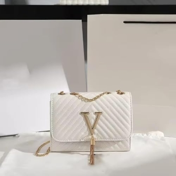 Stylish Generic V-Symbol Shoulder Bag for Women