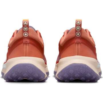 Nike Juniper Trail 2 Next Nature Women's Trail Running Shoes (DM0821-803, Burnt Sunrise/Amber Brown/Cosmic Clay/White) Size 6.5